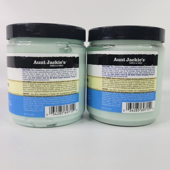 2X Aunt Jackie's In Control Moisturizing & Softening Conditioner 15 oz Lot of 2 - Picture 3 of 6
